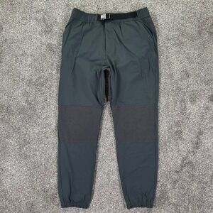 Alo Yoga Co Op All Day Jogger Pant Anthracite Grey Men XL Belted Athleisure